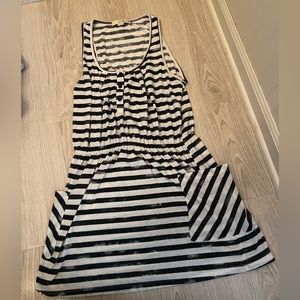 Striped Swim Coverup🏊‍♀️